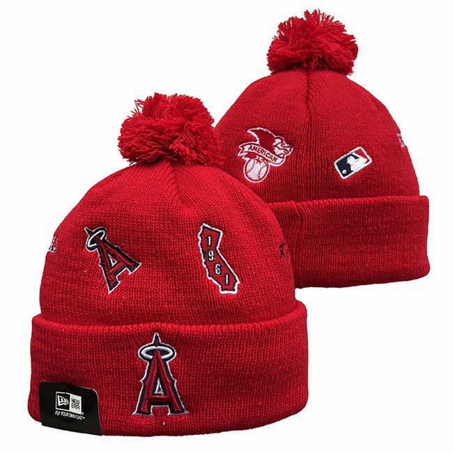 Los Angeles Angels Knit Hats 021